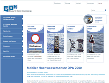 Tablet Screenshot of goh.de